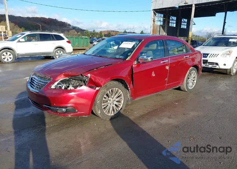 2012 Chrysler 200 Limited z USA, uszkodzony, nr VIN 1C3CCBCB5CN306832